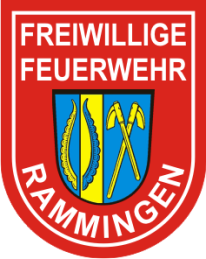 Wappen FF Rammingen für Office 17,5x22